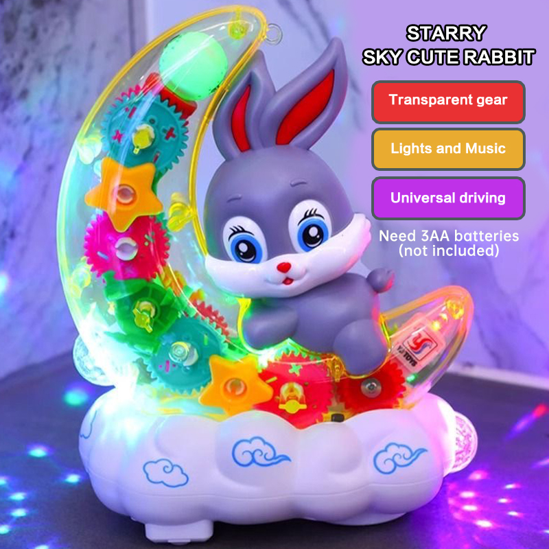 Scooter Electric - Moon Rabbit Electric Toy Scooter with