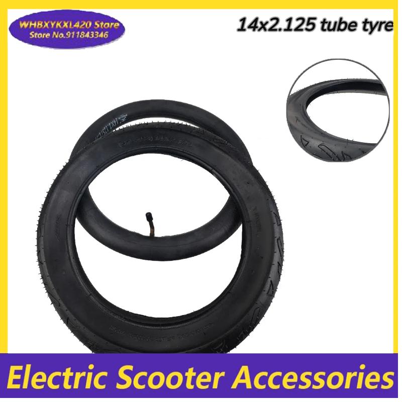 Scooter Tire - Reliable 14x2.125 Tubeless Tires for 14-Inch