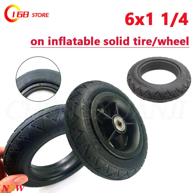Folding Electric Scooter - Hot selling 6X1 1/4 solid tire