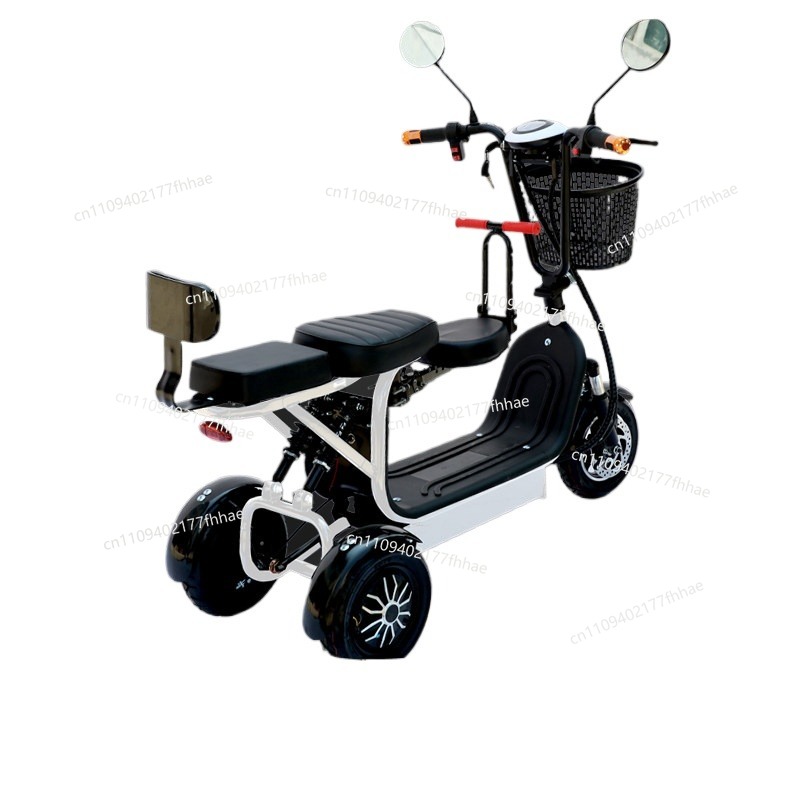Folding Electric Scooter - Electric Tricycle Small Mini Folding Scooter
