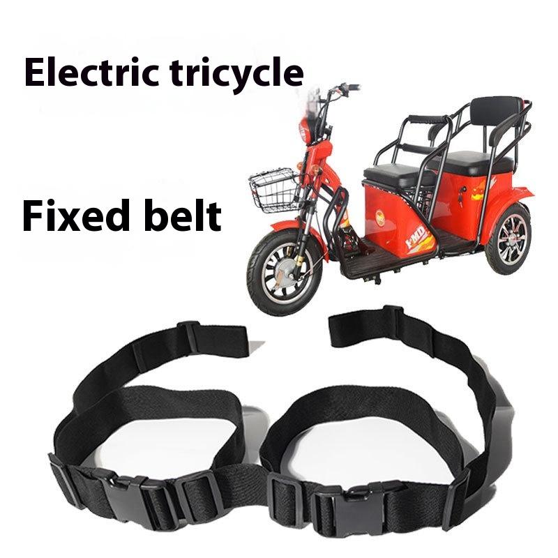 Kids Electric Scooter - Universal Electric Tricycle Safety Belt Elderly