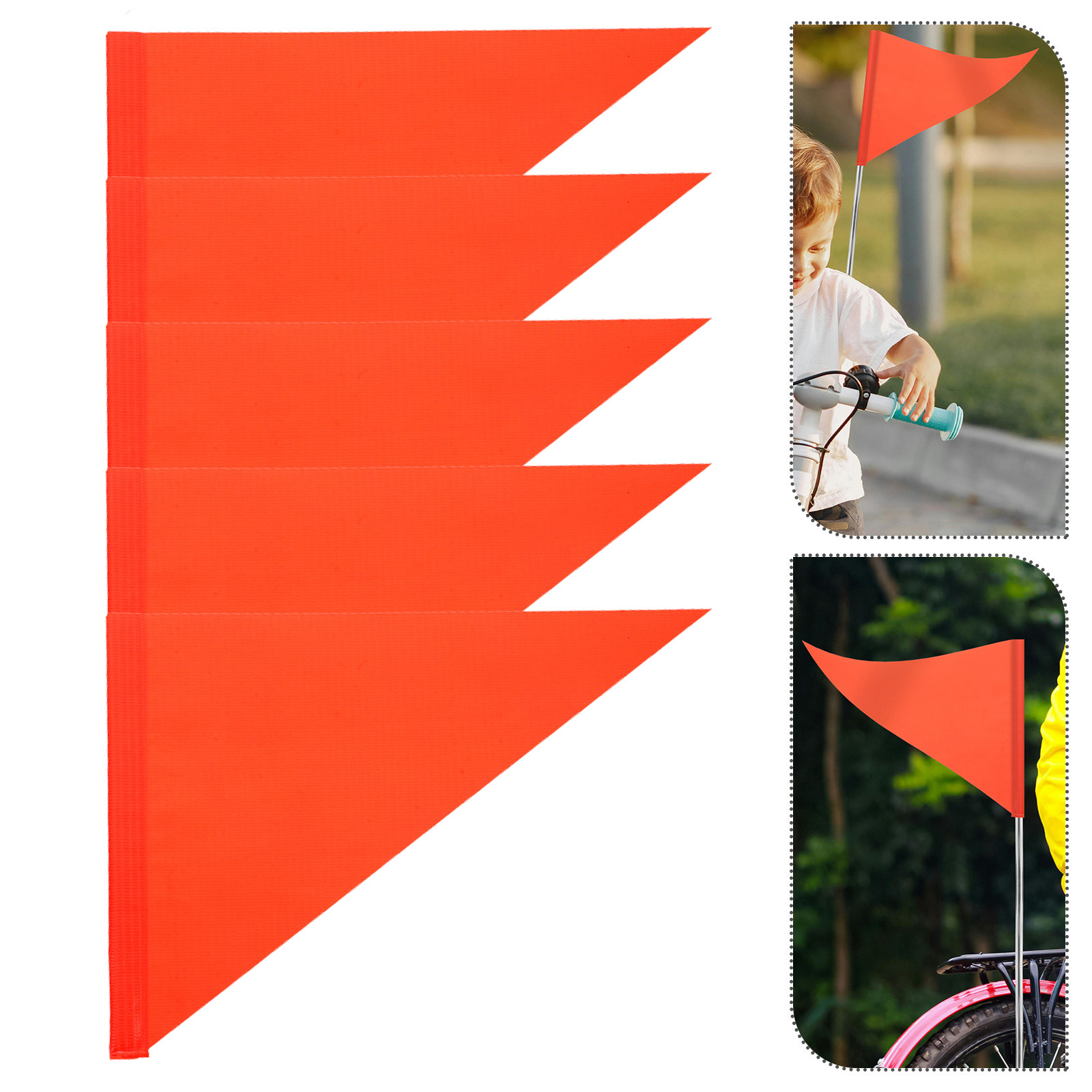Kids Electric Scooter - 5Pcs Kids Bike Safety Flags High