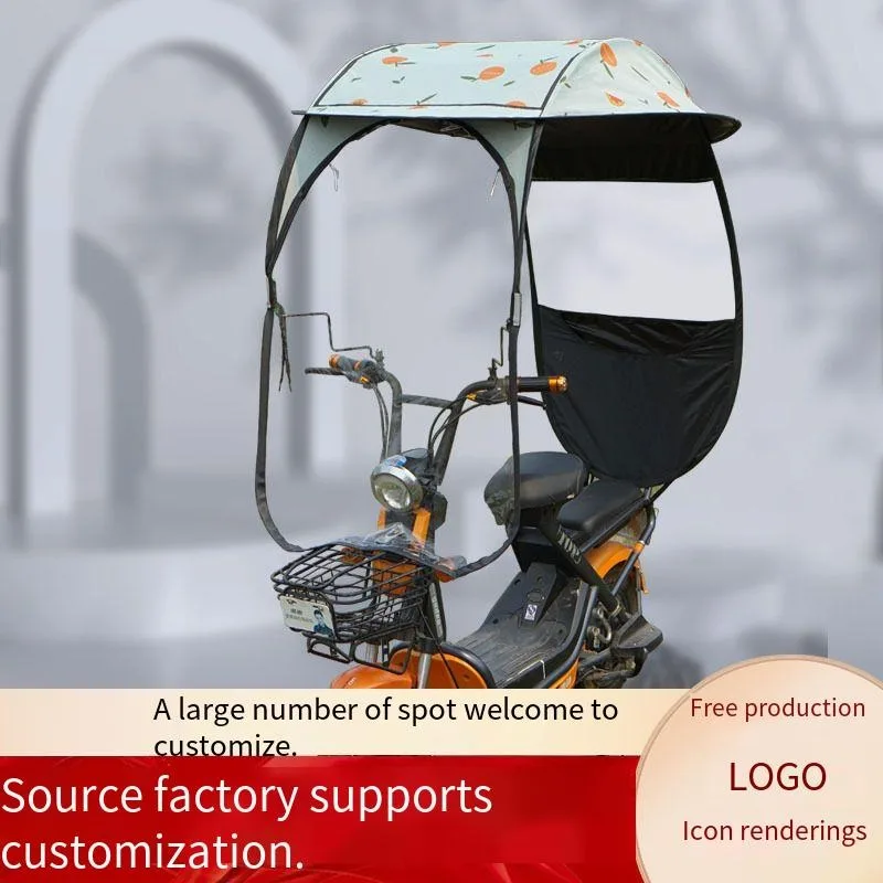 Electric Scooter Rain Cover - New Compact Electric Scooter Canopy 420D