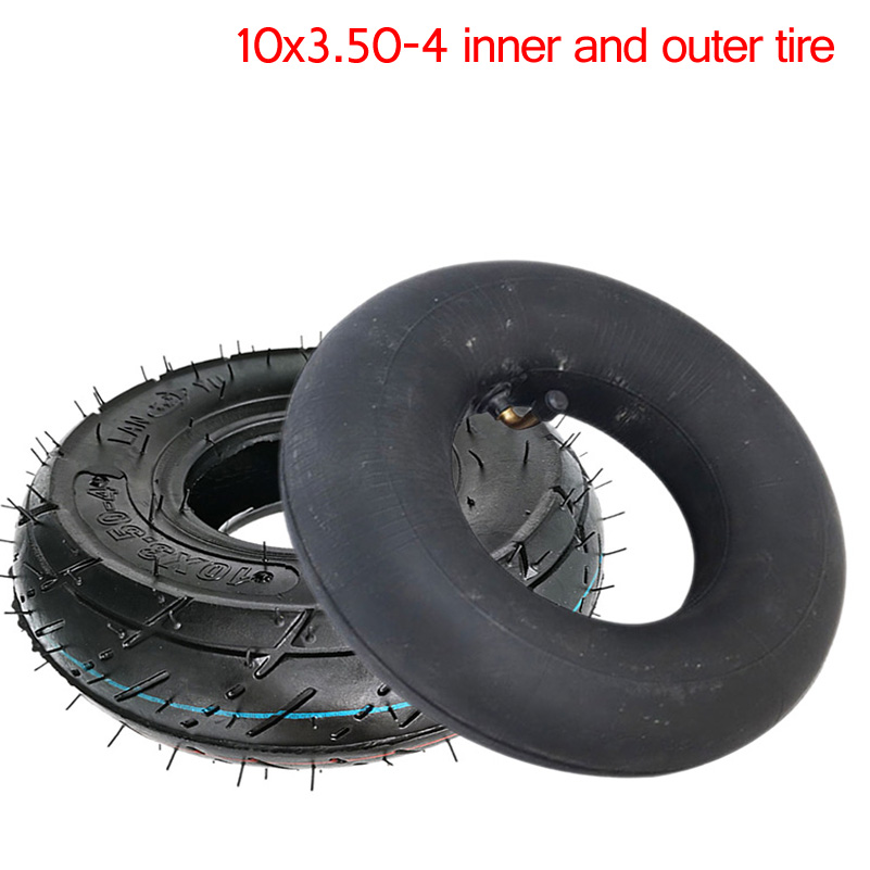 Scooter Tire - 10x3.50-4 Thickened wear-resistant tube outer tyre