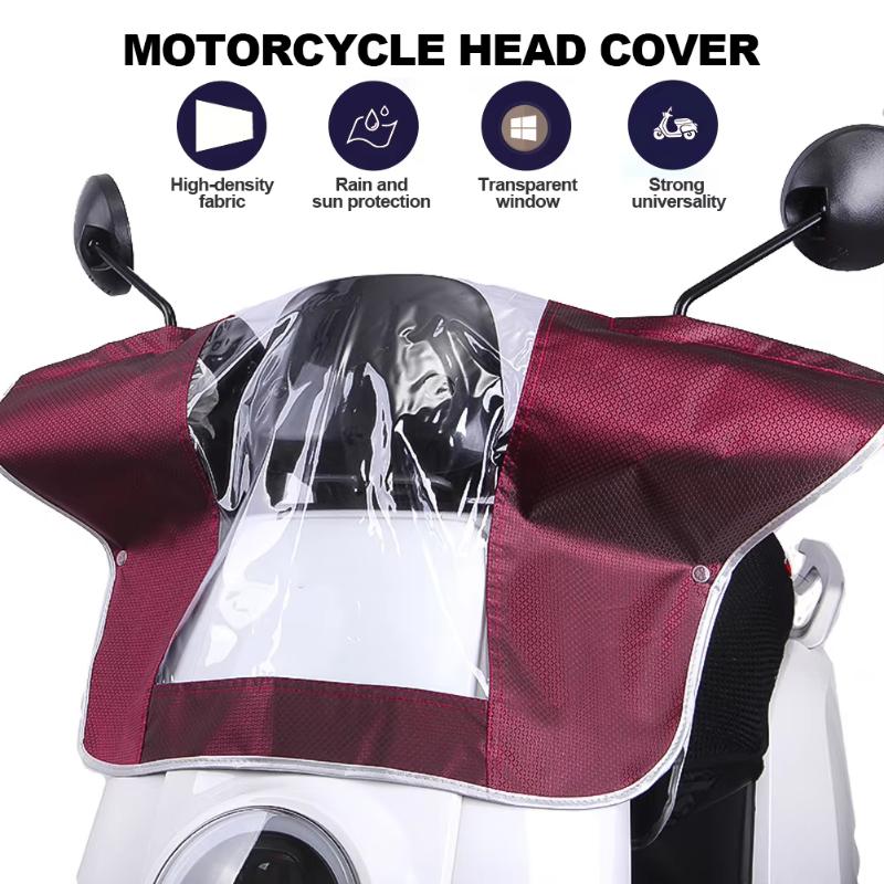 Electric Scooter Rain Cover - Electric Scooter Dashboard Rain Cover Transparent