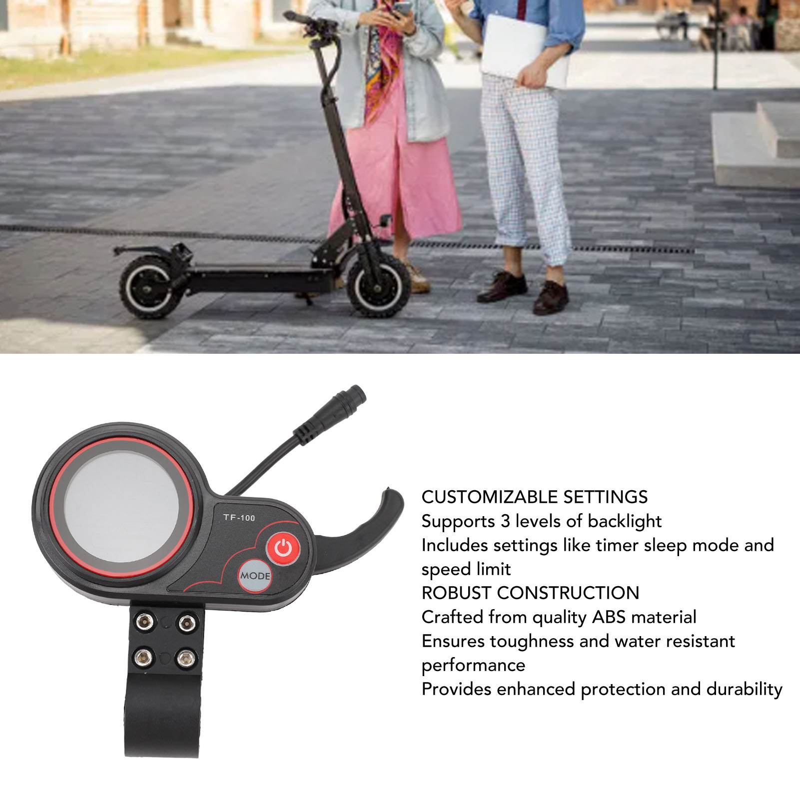 Scooter Electric - 48V TF 100 Electric Scooter LCD