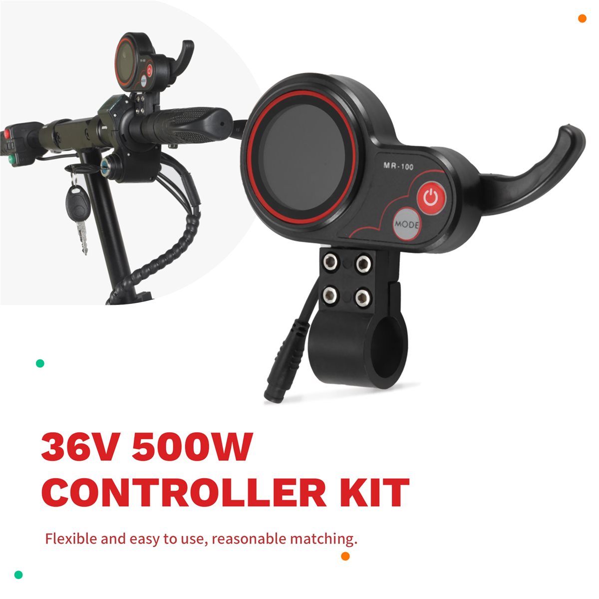 A99X 36V 500W Controller+MR-10 - Electric Scooter 500W review and price