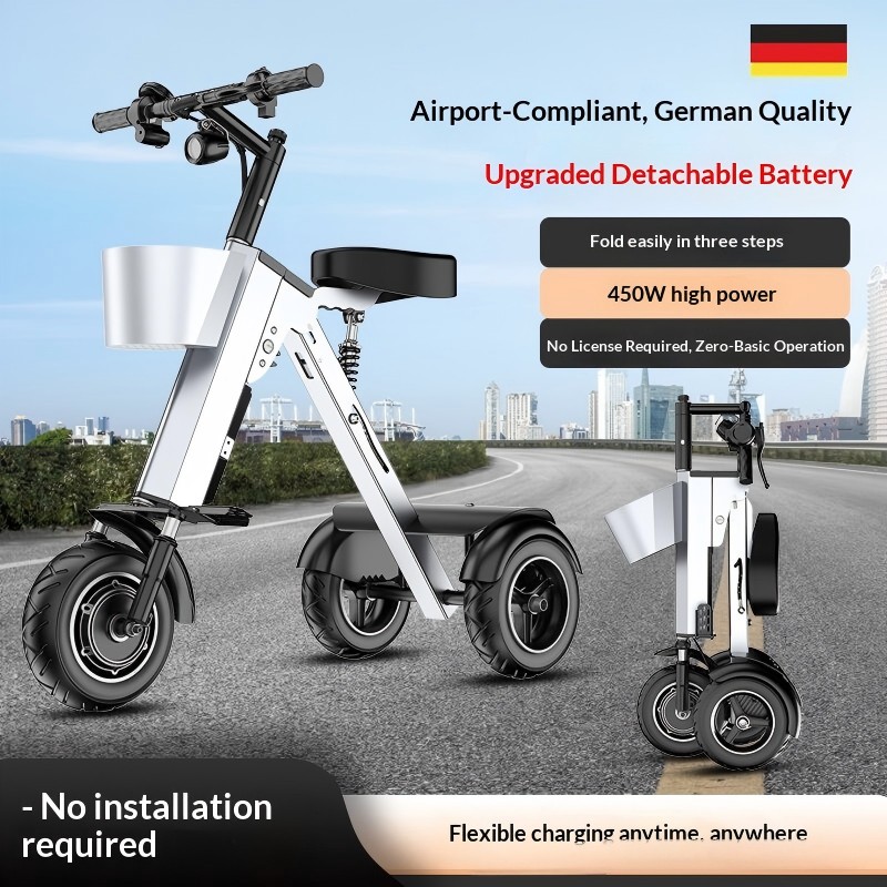 3 Wheel Folding Scooter Bike M - Folding Electric Scooter review and price