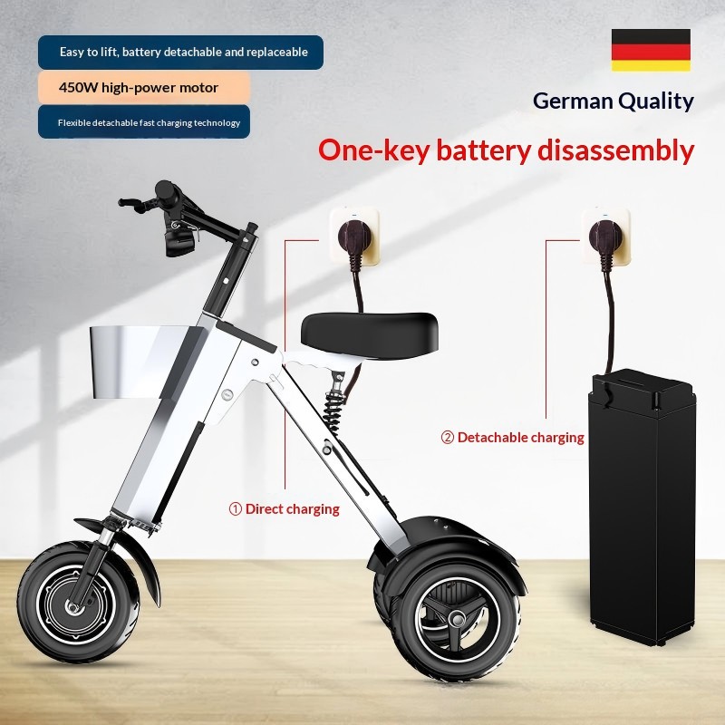 3 Wheel Folding Scooter Bike M - Folding Electric Scooter review and price