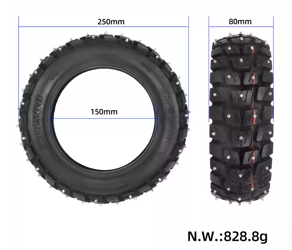 STLF T255*80 Snow Tire with An - Scooter Tire review and price