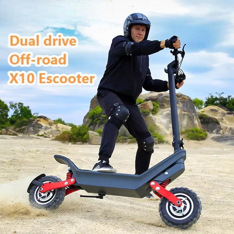 Powerful 2000W Dual Motor X10  - Electric Scooter Adults review and price