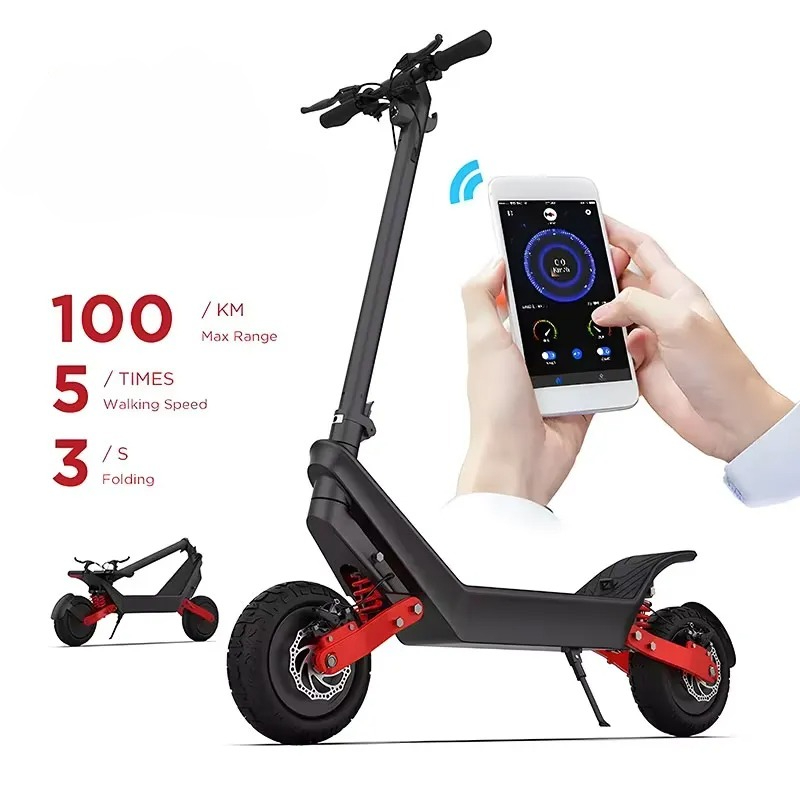 Powerful 2000W Dual Motor X10  - Electric Scooter Adults review and price