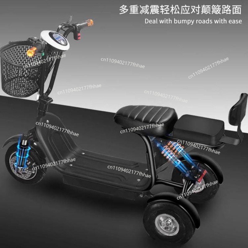 Electric Tricycle Small Mini F - Folding Electric Scooter review and price