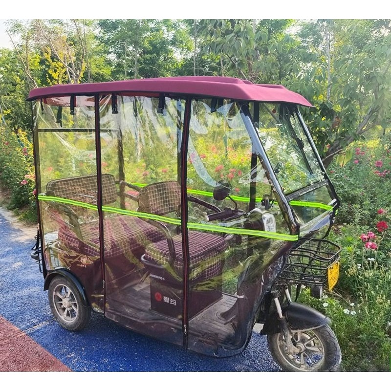 Closed Tarpaulin Motorcycle El - Electric Scooter Rain Cover review and price