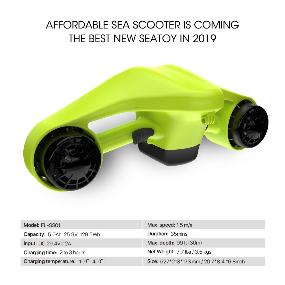 Asiwo Manta Underwater Scooter - Electric Scooter Adults review and price