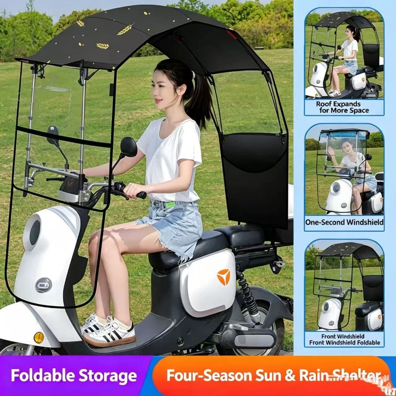 Windproof Waterproof Electric  - Electric Scooter Rain Cover review and price