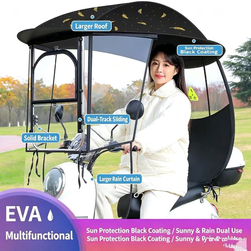 Windproof Waterproof Electric  - Electric Scooter Rain Cover review and price