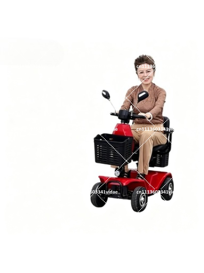 4 Wheel Foldable Electric Mobi - Electric Scooter Adults review and price