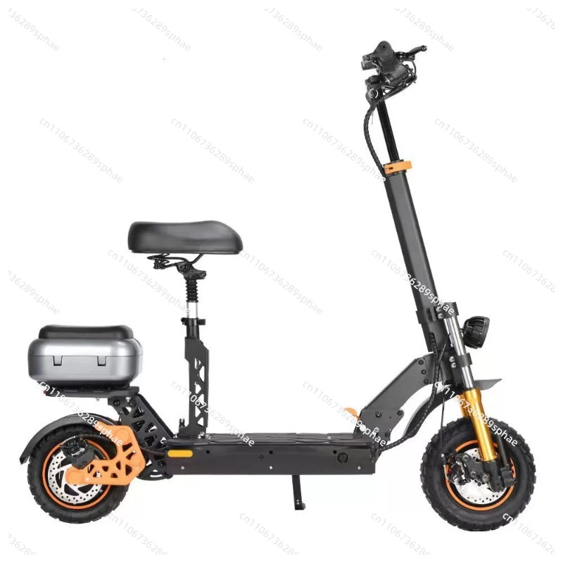 Portable 800W48V lithium batte - Folding Electric Scooter review and price