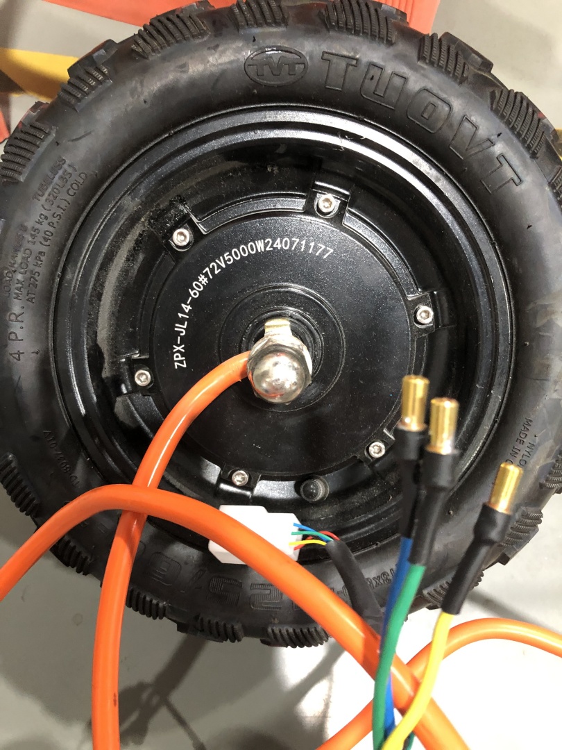4000W 5000W 7500W 60MM Orange  - 60V 5000W Brushless Hub Motor review and price